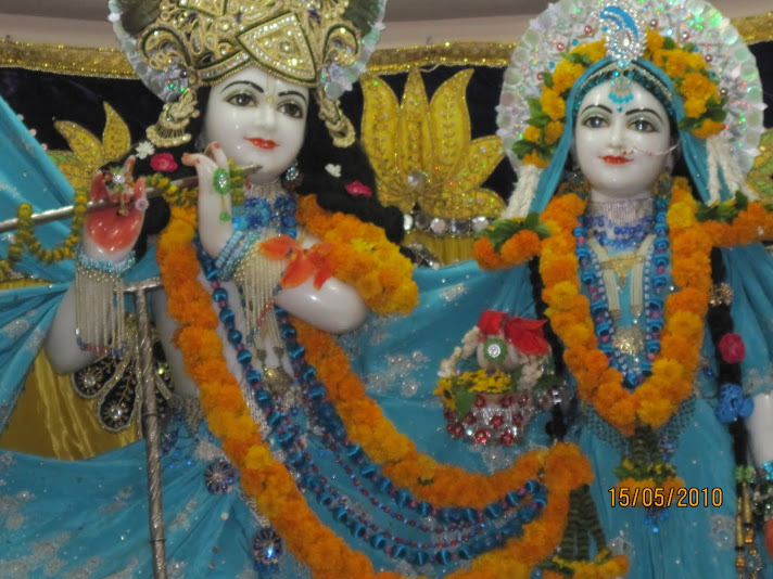 Lordships at ISKCON, Allahabad