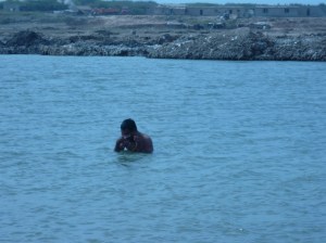 ADIYEN AT tRIVENI sANGAMAM AT sOMNATH